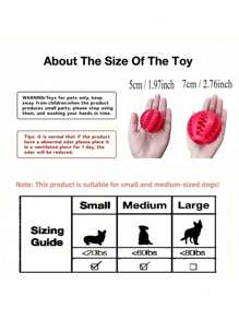 2pcs Anti-Bite Dog Lover And Dog Mom Love Snack Ball Dispenser Feeder - Perfect For Dog Lover And Dog Mom Love Puzzle Toys, Ideal For Dog Lover And Dog Mom Love Boredom, Puppy Teething And Stimulating Brain Training