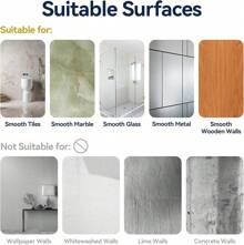 淋浴架，3 件装淋浴收纳架（带肥皂架），转角淋浴架（带 8 个挂钩），壁挂式淋浴架（适用于浴室、厨房、台面）家居浴室装饰浴室收纳架夏季返校 - 黑色 - 查看 9