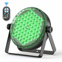 SEBRUANC 60pcs RGBW 4-In-1 LED Stage PAR Light High Brightness DMX512 Multi-Program And Voice Control Stage Lighting Suitable For DJ Disco Club Wedding Party Church Stage Festival - 查看 1