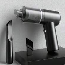 Handheld Cordless Vacuum Cleaner Multifunctional Rechargeable With Suction Blower For Car Sofa - Negro - Ver 4