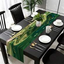 [Nature-Inspired Design] Vibrant Colored Spring Table Runner - Polyester Decor, Suitable For Indoor/Outdoor Dining, Multiple Sizes, Great For Family Gatherings And Seasonal Celebrations - Multicolor - View 62