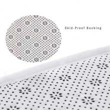 1 件复古欧洲花卉图案复杂星系镶嵌设计装饰垫，现代简约入口小地毯，涤纶纤维厨房垫，吸水、防滑且耐用，适用于浴室、客厅、卧室、厨房、淋浴区、家居装饰家居浴室装饰地毯户外地毯门垫夏季浴室配件 - 彩色 - 查看 9