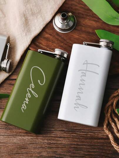 Petacas personalizadas para damas de honor, regalos memorables para la fiesta de boda, recuerdo ideal para damas de honor, regalos para despedida de soltera, regalos de cumpleaños, regalos para el padre