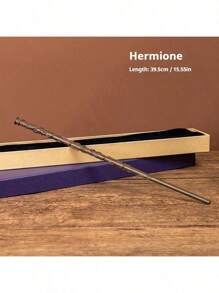 优质经典碳钢魔杖 - 角色扮演魔术棒 - 节日礼物摄影道具 - LARP 派对用品 - 舞台表演配件 - 礼品和收藏品 - 打开您自己的世界