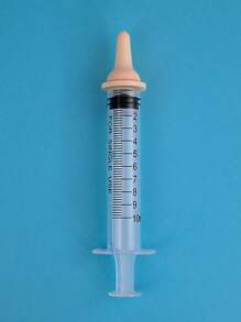 1 件宠物药物分配器，通用猫/狗药物喂食器驱虫喂食器，宠物喂食器，10ML