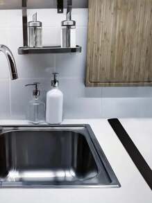 4pcs/2pcs/1pc Durable Silicone Kitchen Gap Seal Strip, High Temperature Resistance, Waterproof And Anti-Fouling, Clean And Debris-Free Countertop Essential Upgraded Silicone Splash Guard, Stove Gap Protective Cover, Kitchen Anti-Oil And Anti-Fouling Seal Strip Protector