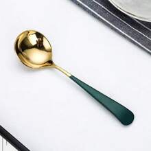 Customized Stainless Steel Spoon; Rice Spoon; Soup Spoon; Spoon For Soup; Spoon For Bird's Nest; Gift Spoon. - Multicolor - View 12
