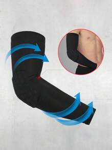 1pc, New Spring And Summer Basketball Honeycomb Arm Sleeves, Sports Anti Outdoor Cycling Sun Protection Sleeve Covers, Sun Protection Extended Elbow Protection Gym Gym Accessories Coderas