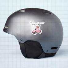 3-Inch "The Horrors Persist But So Do I Vinyl Sticker For Resilience Advocates, Humor Enthusiasts, And Quirky Decor Fans; Perfect For Laptop, Water Bottle, Notebook, And Personal Space Decor; Ideal As Motivational Sticker, Humorous Sticker, And Quirky Sticker; Embrace Your Strength, Personalize Your Accessories, Or Gift To Someone Who Appreciates Fun Designs; Great For Adults Seeking Encouragement, Humor, And Lighthearted Style."