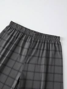 Bộ đồ ngủ tay ngắn nhẹ mùa hè 2 món cho nam - Áo tay ngắn và quần short, Bộ đồ ngủ tay ngắn thường ngày cho nam - Cà phê nâu - Xem 4