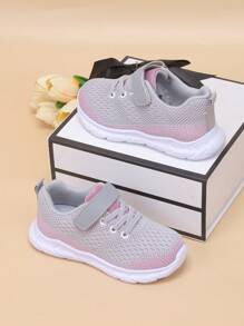 Children's Fashion New Students Sports Non-Slip Breathable Casual Shoes For Girls - Grey - View 3