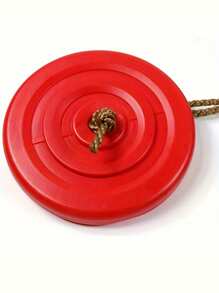 1pc/Tree Rope Swing Disc, Plastic Round Swing, Outdoor Backyard Hanging Swing, Fun Interaction Swing, Family Gathering Swing, Round Swing Seat For Outdoor Backyard Playground
