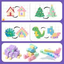 Large Magnetic Cubes For Children, Ideal Sensory Gifts For Preschoolers, Perfect For Building And Education, Suitable For Christmas And Halloween, Available In Assorted Colors. - Multicolor - View 6