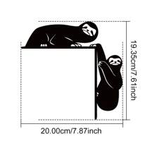 Hello Young 1 件“创意剪影墙贴 - 艺术贴纸，提升门、角落和框架的时尚气息”，适用于现代家居装饰、家居装饰、房间装饰、卧室装饰、浴室装饰、防水、防锈且耐用、墙壁装饰、生日礼物、厨房