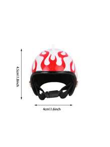 1pc Pet Chicken Helmet, Safety Cap To Protect Chicken Head From Injury - Integrated - View 2