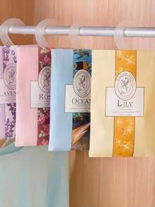 1/5/10pcs Fragrance Sachet, Long Lasting Lavender Scent, Wardrobe, Car Air Freshener - Multicolor - View 10