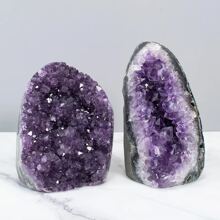 1PC Natural Uruguay Amethyst Cluster Crystal Crafts Raw Amethyst Geode For Home Decoration Gifts