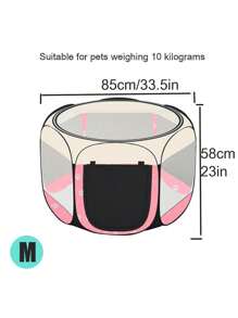 Foldable Cat/Dog Bed, 4-Season Use, Multi-Purpose Pet Nest, Convenient For Pets To Enter/Exit And Play - Multicolor - View 14