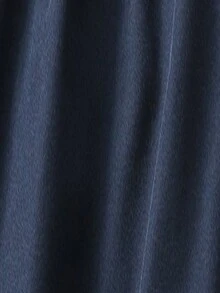 轻薄透气冰丝弹力腰男士夏季休闲短裤 - 藍色 - 查看 6