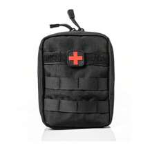 1pc Outdoor Portable Medical First Aid Kit, Travel Outdoor Survival Kit, Empty Wilderness Survival Bag
