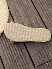 Women's Flat Soft Indoor Slippers, New Fashion Casual Beach Outdoor Wear Sandals, Non-Slip Low Heel Flat Shoes, Spring/Summer