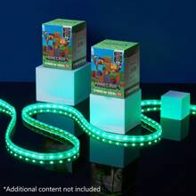 Minecraft Socks 3 Pack Cotton-Rich Crew Ankle Everyday School Sports Gaming Gift - Multicolor - View 2