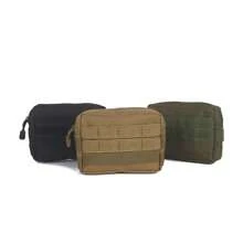 Men's Outdoor Sports Utility Bag, Military Waist Pack, Multi-Functional Tactical Accessory Pouch, Outdoor Commuter Bag, Tool & Coin Purse, Camouflage