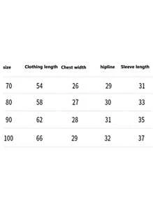 Infant Knitted Jumpsuit, Rabbit Pattern Round Neck Double-Breasted Overalls, 0-24 Months