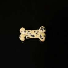 Random 1PC Natural Stone Small Bones Carving, Gemstone Jewelry, Glitter, Easter Gift, Women Gift, Girlfriend Gift, Halloween Gift, Christmas Gift, Home Decoration, Party Decoration, Crystal Ornaments, Table Decoration - Multicolor - View 24