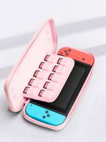 Storage Bag Case Compatible With Switch And Switch Lite Switch OLED - Pink - View 3