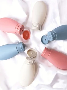 178,3pcs Squeezable Design, Portable, Leak-Proof, Reusable, Refillable Cosmetic Containers For Toiletries, Shampoo, Shower Gel And Lotion, Travel Essentials (With Free Biaoqian Card),Makeup Bag, Toiletry Bag, Travel Bag, Purses For Women, Cruise Essentials, Bathroom Storage, Travel Essentials Women Travel Accessories Travel Must Haves - Multicolor - View 3