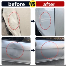 车身凹痕拉拔器套件，免漆凹痕修复套件，带桥式拉拔器，适用于汽车凹痕去除套件（黑色）