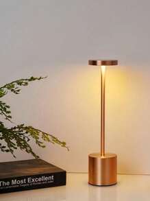 1 Đèn bàn LED kim loại sạc qua USB có công tắc nguồn độc lập, có thể điều chỉnh độ sáng 3 màu, thích hợp cho cắm trại, quầy bar, bàn ăn, phòng ngủ, quà tặng ngày lễ (Tích hợp pin 18650-1200mAh) - Nhiều màu - Xem 11
