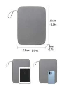 Men's Handbag/Pouch Can Accommodate Tablet/Laptop, Protective Storage Bag, Portable & Shock-Resistant - Multicolor - View 6