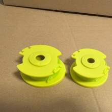 Kit de 2 unidades de repuesto de línea de bobina de 0,08in compatible con Ryobi One Plus+ AC80RL, apto para desbrozadoras Ryobi de 18V, 24V y 40V