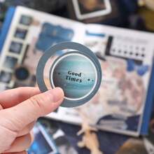 Cosmic Gift Box Set, Ins Style Nostalgic Artistic Tapes, Stickers, Notebook, Pen, Space & Planet Materials School Supplies,Back To School