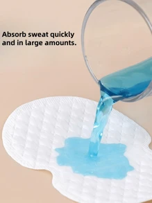 1/10/20/50 Pieces Disposable Non-Woven Invisible Armpit Sweat Pads. Minimalist White Sweat Protection Pads For The Armpits. Long-Lasting And Effective In Preventing Sweat. Effective, Lightweight, And Breathable.