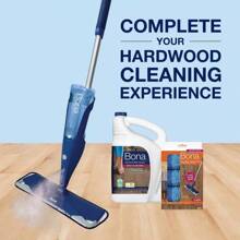Cleaning Products Wood Cleaner Spray + Mop Multi Purpose Floor Cleaner - Unscented - 1 - View 4
