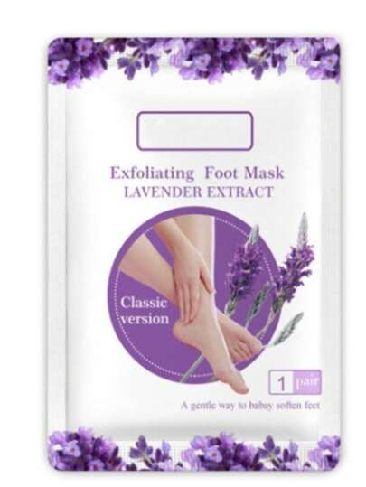 Máscara de Pé Meia Esfoliante Remove Pele Morta Evamia - PAR