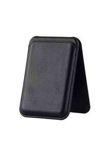 Bao da PU đựng thẻ từ tính du lịch nhỏ gọn, tương thích với điện thoại Apple 12/13/14/15/16, đựng thẻ ngân hàng/thẻ căn cước/thẻ ra vào hoặc tiền xu, bao da đựng thẻ có thể gập lại, có thể hỗ trợ điện thoại ổn định để xem video, điều hướng hoặc gọi video - Nhiều màu - Xem 12