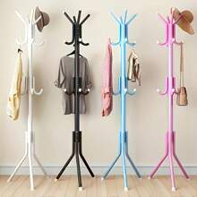 1 pieza Perchero de pie vertical multifuncional talla grande vendido para la entrada, el dormitorio, perchero sencillo para colgar ropa en la habitación - Multicolor - Ver 3