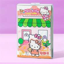 Sanrio (Authorized) Sanrio 1/3pcs Kuromi Quiet Book, Cute DIY Cartoon Handicraft, No Need For Cutting Large Version, Perfect Gift Selection For Melody And Hello Kitty Jade Guigou (Some Are Slightly Different)