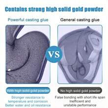 StrongAB Pro：高强度环氧胶粘剂 - 金属/塑料/陶瓷/木材的即时粘合 - 快速修复解决方案，防水且耐热 - 容量 - 查看 5