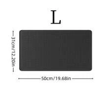 1pc Silicone Stove Cover Mat For Electric Stove, Gas Stove, Glass Stove, Washing Machine Stove - 27.9x19.7 Inch Large Oven Top Silicone Stove Protector, Extra Large Silicone Stove Protector - Heat Resistant, Non-Slip, Waterproof, Kitchen Utensil Divider, Easy Clean Dishwashing And Drying Mat, Kitchen Drain Mat, Multi-Purpose Insulation Protector