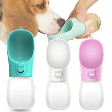 Portable Dog WaterFor Small Large Dogs Cat Outdoor Leakproof Walking Drinking Bowls Chihuahua French Bulldog Supplies