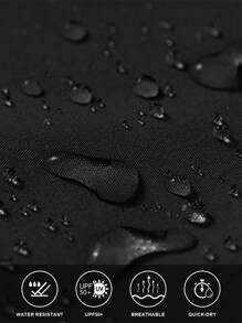 Women's Quick Dry Hiking Cargo Pants Water Resistant UPF 50+ With Zipper Pockets For Travel, Camping & Work - 黑色 - 查看 3