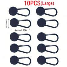 2 件/6 件柔性塑料延长纽扣，腰带延长器，适用于男士和女士裤子、短裤、裙子、牛仔裤