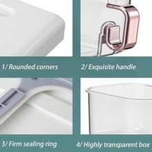 Spice Storage Box With Spoon,Seasoning Storage Box,Spice Containers Rack,Wall-Mounted Spice Box Set,Large Capacity Spice Box,Kitchen Spice Containers For Salt,Pepperr,Sugar,Green