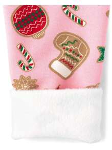 The Children's PLACE Baby And Toddler Girls Print Cozy Leggings - PINK RIBBON - View 2