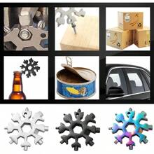 1pc Snowflake Design Motorcycle Wrench